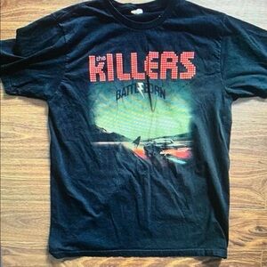 Black and Red Short Sleeve Tee